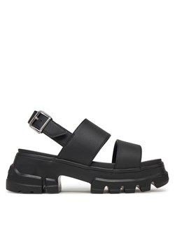 Sandały Tommy Jeans Tjw Chunky City Sandal EN0EN02750 Czarny ze sklepu eobuwie.pl w kategorii Sandały damskie - zdjęcie 182057399