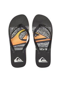Japonki Quiksilver AQYL101371 Czarny ze sklepu eobuwie.pl w kategorii Klapki męskie - zdjęcie 182057426