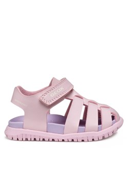 Sandały Geox B Sandal Fusbetto B556BA 000BC C8004 Różowy ze sklepu eobuwie.pl w kategorii Sandały dziecięce - zdjęcie 182057486