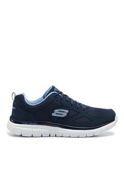 Sneakersy Skechers Agoura 52635/NVY Granatowy ze sklepu eobuwie.pl w kategorii Buty sportowe męskie - zdjęcie 182057637