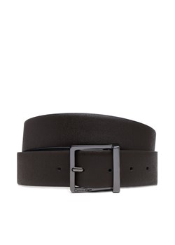 Pasek Męski Calvin Klein Sleek Square Tex 35Mm K50K512837 Brązowy ze sklepu eobuwie.pl w kategorii Paski męskie - zdjęcie 182057846