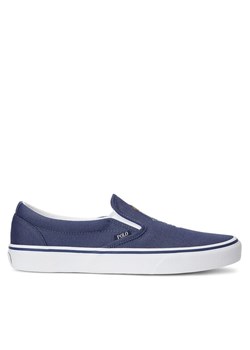 Tenisówki Polo Ralph Lauren 816913484001 Granatowy ze sklepu eobuwie.pl w kategorii Trampki męskie - zdjęcie 182057866