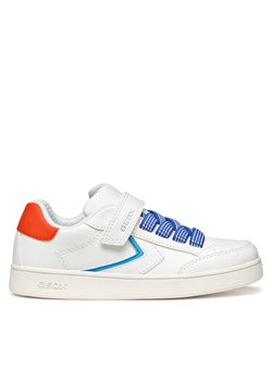 Sneakersy Geox J Eclyper J55LSA 5411 C0422 S Biały ze sklepu eobuwie.pl w kategorii Buty sportowe dziecięce - zdjęcie 182057867