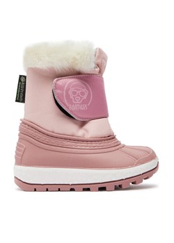 Śniegowce Boatilus Joggy 04 Sport Lace NJ04 VAR.15MV Różowy ze sklepu eobuwie.pl w kategorii Buty zimowe dziecięce - zdjęcie 182057897