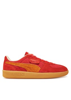 Sneakersy Puma Palermo Weathered 401722 02 Czerwony ze sklepu eobuwie.pl w kategorii Buty sportowe męskie - zdjęcie 182057965