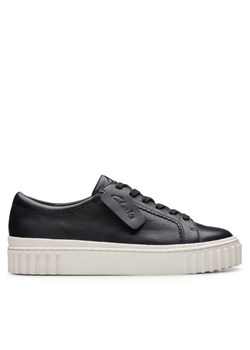 Sneakersy Clarks Mayhill Walk 26176436 Czarny ze sklepu eobuwie.pl w kategorii Buty sportowe damskie - zdjęcie 182058038