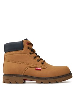 Trzewiki Levi's® VFOR0051S Brązowy ze sklepu eobuwie.pl w kategorii Buty zimowe dziecięce - zdjęcie 182058189