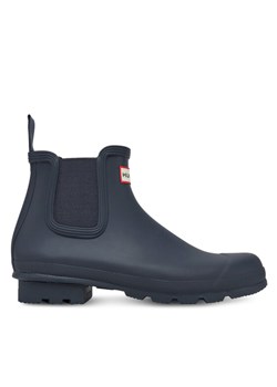 Kalosze Hunter MFS9116RMA Granatowy ze sklepu eobuwie.pl w kategorii Buty zimowe męskie - zdjęcie 182058465