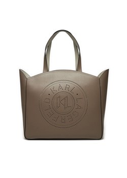 Torebka KARL LAGERFELD A1W30060 Szary ze sklepu eobuwie.pl w kategorii Torby Shopper bag - zdjęcie 182058478