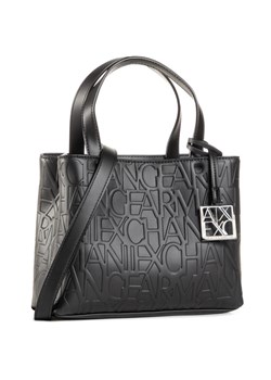 Torebka Armani Exchange 942647 CC793 00020 Czarny ze sklepu eobuwie.pl w kategorii Kuferki - zdjęcie 182058486