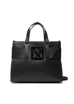 Torebka Armani Exchange 942689 0A874 00020 Czarny ze sklepu eobuwie.pl w kategorii Torby Shopper bag - zdjęcie 182058539