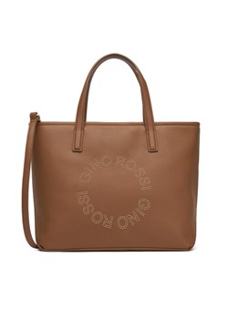 Torebka Gino Rossi WEN-77 Brązowy ze sklepu eobuwie.pl w kategorii Torby Shopper bag - zdjęcie 182058578