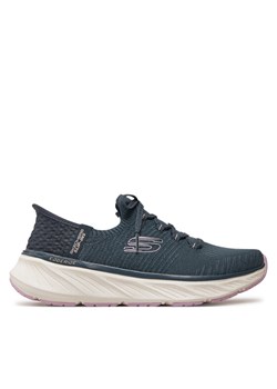 Sneakersy Skechers 150470/NVLV Granatowy ze sklepu eobuwie.pl w kategorii Buty sportowe damskie - zdjęcie 182058826