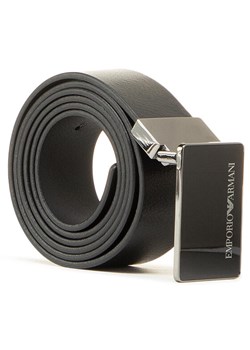 Pasek Męski Emporio Armani Y4S427 YTU7J 84372 Czarny ze sklepu eobuwie.pl w kategorii Paski męskie - zdjęcie 182058896