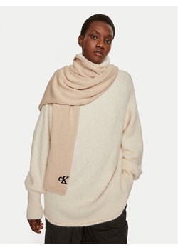 Szalik Calvin Klein Seasonal K60K612662 Różowy ze sklepu eobuwie.pl w kategorii Szaliki i chusty damskie - zdjęcie 182058908