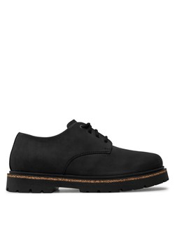 Półbuty Birkenstock Highwood Lace Low Leoi 1028137 Czarny ze sklepu eobuwie.pl w kategorii Półbuty damskie - zdjęcie 182058916