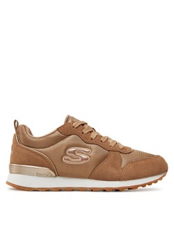 Sneakersy Skechers 111/TAN Brązowy ze sklepu eobuwie.pl w kategorii Buty sportowe damskie - zdjęcie 182058958