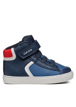 Sneakersy Geox B Gisli Boy B461NA 054FU C0700 S Granatowy ze sklepu eobuwie.pl w kategorii Buty sportowe dziecięce - zdjęcie 182058969