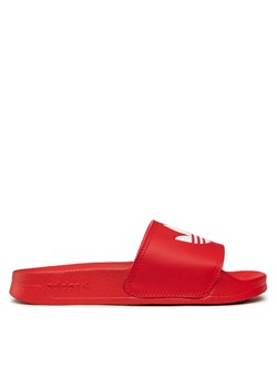 Klapki adidas adilette Lite FU8296 Czerwony ze sklepu eobuwie.pl w kategorii Buty męskie - zdjęcie 182058976