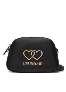 Torebka LOVE MOSCHINO JC4077PP1LL1000A Czarny ze sklepu eobuwie.pl w kategorii Listonoszki - zdjęcie 182059159