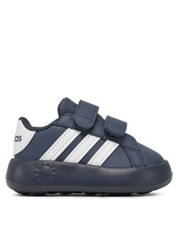 Sneakersy adidas Grand Court 2.0 JI0980 Granatowy ze sklepu eobuwie.pl w kategorii Buty sportowe dziecięce - zdjęcie 182059188
