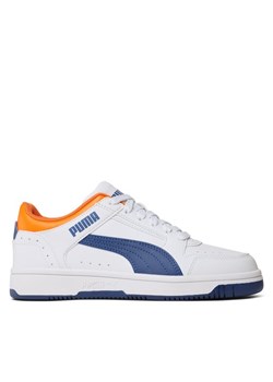 Sneakersy Puma Puma Rebound Joy Lo Jr 381984 11 Biały ze sklepu eobuwie.pl w kategorii Buty sportowe dziecięce - zdjęcie 182059397