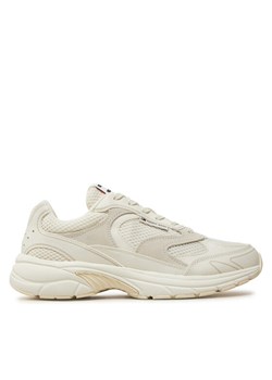 Sneakersy Tommy Jeans The Coney EM0EM01520 Écru ze sklepu eobuwie.pl w kategorii Buty sportowe męskie - zdjęcie 182059449