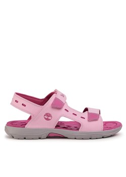 Sandały Timberland Moss Jump 2 Strap Sandal TB0A2APDX82 Różowy ze sklepu eobuwie.pl w kategorii Sandały damskie - zdjęcie 182059525