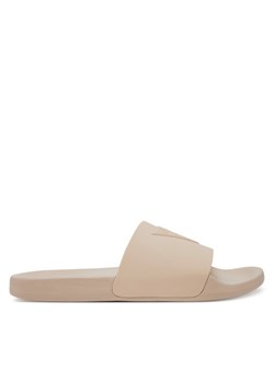 Klapki Guess FMJTOT ELE19 Beżowy ze sklepu eobuwie.pl w kategorii Klapki męskie - zdjęcie 182059538