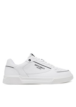 Sneakersy Just Cavalli 78QA3SB2 ZPA91 Biały ze sklepu eobuwie.pl w kategorii Buty sportowe męskie - zdjęcie 182059698
