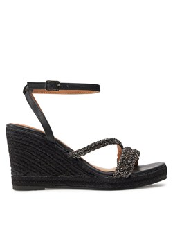 Espadryle Gioseppo Menfi 72064-P Czarny ze sklepu eobuwie.pl w kategorii Sandały damskie - zdjęcie 182059839