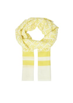 Szalik Tommy Hilfiger Beach Summer Mono Scarf AW0AW16030 Żółty ze sklepu eobuwie.pl w kategorii Szaliki i chusty damskie - zdjęcie 182059969
