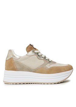 Sneakersy Nero Giardini E306375D Brązowy ze sklepu eobuwie.pl w kategorii Buty sportowe damskie - zdjęcie 182060159