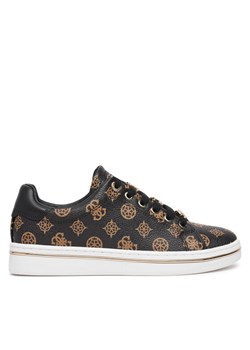 Sneakersy Guess FLPSTA FAL12 Brązowy ze sklepu eobuwie.pl w kategorii Buty sportowe damskie - zdjęcie 182060179