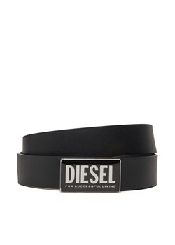 Pasek Męski Diesel X09945PR227 Czarny ze sklepu eobuwie.pl w kategorii Paski męskie - zdjęcie 182060189