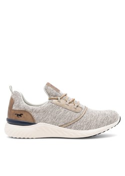 Sneakersy Mustang 4132-311 Beżowy ze sklepu eobuwie.pl w kategorii Półbuty męskie - zdjęcie 182060436