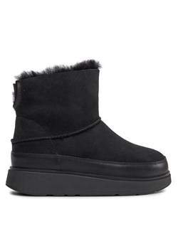 Śniegowce FitFlop Gen-Ff Shearling GS6-090 Czarny ze sklepu eobuwie.pl w kategorii Śniegowce damskie - zdjęcie 182060667