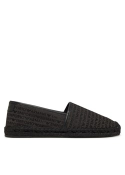 Espadryle Emporio Armani X4S030 XR338 K001 Czarny - id: 0000305416858 - marki Emporio Armani - 182060758 Espadryle Emporio Armani X4S030 XR338 K001 Czarny ze sklepu eobuwie.pl w kategorii Espadryle męskie - zdjęcie 182060758