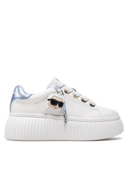 Sneakersy KARL LAGERFELD KL42376T Biały ze sklepu eobuwie.pl w kategorii Buty sportowe damskie - zdjęcie 182060875
