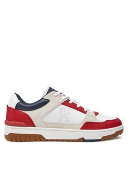 Sneakersy Tommy Hilfiger Th Basket Street Block FM0FM05117 Kolorowy ze sklepu eobuwie.pl w kategorii Buty sportowe męskie - zdjęcie 182060915