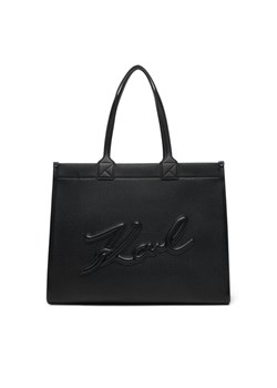 Torebka KARL LAGERFELD A1W30041 Czarny ze sklepu eobuwie.pl w kategorii Torby Shopper bag - zdjęcie 182060948