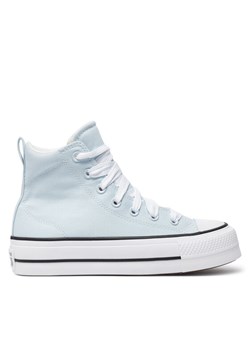 Trampki Converse Chuck Taylor All Star Padded Lift Platform A10452C Szary ze sklepu eobuwie.pl w kategorii Trampki damskie - zdjęcie 182061008