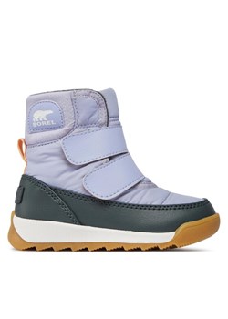 Śniegowce Sorel Whitney™ Ii Strap Wp NC3919-580 Fioletowy ze sklepu eobuwie.pl w kategorii Buty zimowe dziecięce - zdjęcie 182061168