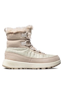Śniegowce Columbia Slopeside Peak Luxe BL5106 Beżowy ze sklepu eobuwie.pl w kategorii Śniegowce damskie - zdjęcie 182061176