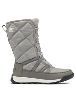 Śniegowce Sorel Whitney™II Plus Tall Lace Wp 2088261061 Szary ze sklepu eobuwie.pl w kategorii Śniegowce damskie - zdjęcie 182061178