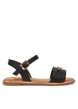 Sandały Tommy Hilfiger T3A2-33778-0326 M Czarny ze sklepu eobuwie.pl w kategorii Sandały dziecięce - zdjęcie 182061377