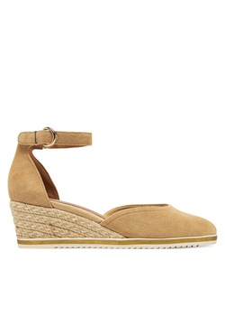 Espadryle Tamaris 1-22309-42 Brązowy ze sklepu eobuwie.pl w kategorii Espadryle damskie - zdjęcie 182061386