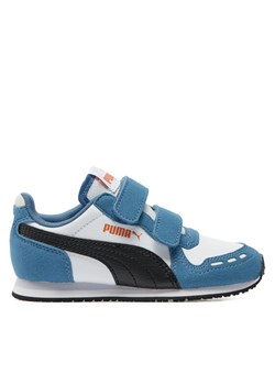 Sneakersy Puma Cabana Racer SL 20 V PS 383730 18 Niebieski ze sklepu eobuwie.pl w kategorii Buty sportowe dziecięce - zdjęcie 182061466