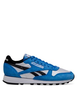 Sneakersy Reebok Classic Leather 100075297 Niebieski ze sklepu eobuwie.pl w kategorii Buty sportowe męskie - zdjęcie 182061626