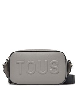 Torebka TOUS La Rue New 395910090 Szary ze sklepu eobuwie.pl w kategorii Listonoszki - zdjęcie 182061707